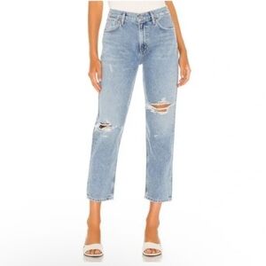 Citizen of humanity Marlee relaxed taper distressed women’s jeans size 29 blue
